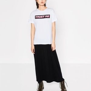 Zara Trafaluc Statement Maxi Dress